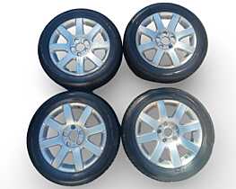 Set 4 Jante Janta Roata Roti Aluminiu 205 55 16 R16 Volkswagen EOS 2006 - 2016 (1K0601025R 6.5JX16H2 ET50) [JNT0030]