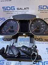 Kit Pornire ECU Calculator Motor Cip Cheie Imobilizator Audi A6 C6 2.0 TDI BRE 2005 - 2008 Cod 03G906016HS 0281012557 [LC1339]