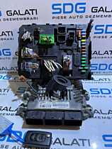 Kit Pornire ECU Calculator Motor Cip Cheie Imobilizator Peugeot 607 2.7 HDI 1999 - 2010 Cod 9648237680 9658198080 5WS40379A