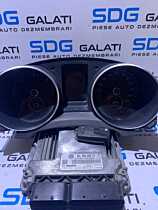 Kit Pornire ECU Calculator Motor Cip Cheie si Imobilizator cu Ceasuri Bord VW Golf 6 2.0 TDI CBD CBDC 2008 - 2014 Cod 03L906022LF 03L906022G 0281015420