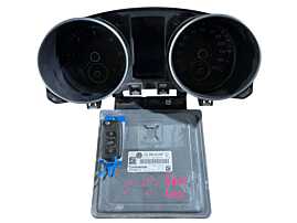 Kit Pornire ECU Calculator Motor Ceas Ceasuri Bord Chei Cheie CIP Imobilizator Volkswagen Golf 6 Plus 1.6 CAY CAYC 2008 - 2013 Cod 03L906023MP [LR0105] [LR0106]