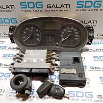 Kit Pornire ECU Calculator Motor Calculator Confort Cip Cheie Cititor Cheie si Ceasuri Bord Dacia Logan 1 1.4 B 2004 - 2012 Cod 8200483732 21677500-1 8200564718 [LC2062]