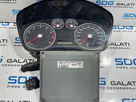 Kit Pornire ECU Calculator Motor Siemens Ford Focus 2 1.6 Benzina 2004 - 2010 Cod 4M51-12A650-HG S118934101G [L4304] [L4305]
