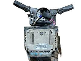 Kit Pornire ECU Calculator Motor Ansamblu Manete Spira Spirala Senzor Volan Chei Cheie CIP Imobilizator Opel Astra H 1.7 CDTI 2004 - 2010 Cod 55560810 0281012694 13250221 498990969 [LR0176] [LR0177]