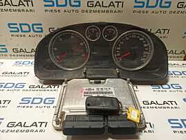 KIT Pornire ECU Calculator Motor Volkswagen Passat B5.5 2001 - 2005 Cod 038906019DS 3B0920825A [L0094]