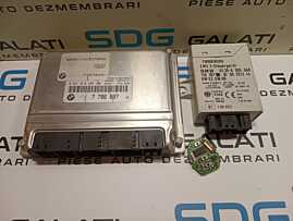 Kit Pornire ECU Calculator Motor Cip Cheie Imobilizator BMW Seria 3 E46 320 2.0 D 136CP 1998 - 2001 Cod 7786887 0281010205 6905668 05393244 [M6248]