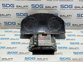 Kit Pornire ECU Calculator Motor Cip Cheie si Imobilizator Volkswagen Jetta 1.9 TDI BKC 2005 - 2011 Cod 03G906016JL 0281012751 1K0920962G [L3032] [L3033]