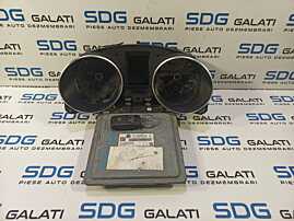 Kit Pornire ECU Calculator Motor Cip Cheie Ceas Ceasuri Bord cu Imobilizator Volkswagen Golf 6 1.6 TDI CAY CAYC 2008 - 2014 Cod 03L906023DQ 03L906023A 5K0920971A [L1640]