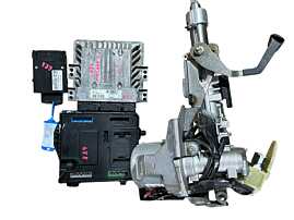 Kit Pornire ECU Calculator Motor UCH Blocator Ax Coloana Volan Cititor Chei Cheie Cartela CIP Imobilizator Renault Megane 3 1.5 DCI 2008 - 2015 Cod 237100777R 237100777 S180067109A S180067109 237100033R 284B13640R [LR0069] [LR0070]