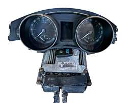 Kit Pornire ECU Calculator Motor Ceasuri Bord Imobilizator Cip Cheie Skoda Superb 2 2.0 TDI CFG CFGB 2008 - 2015 Cod 03L906018CJ 0281016850 03L906018BR 3T2920941K [V0334] [V0335]