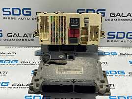 Kit Pornire ECU Calculator Motor Tablou Panou Relee Sigurante Cheie Chei CIP Imobilizator Alfa Romeo 147 1.9 JTD 2000 - 2007 Cod 55185365 0281010332 51711428 [L3129] [L3130] [L3131]