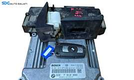 Kit Pornire ECU Calculator Motor Cititor Blocator Chei Cheie Imobilizator BMW Seria 3 E90 E91 2.0 Diesel N47 2004 - 2011 Cod 7810000 0281015075 9176886 [LS0019] [LS0020]