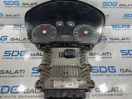 Kit Pornire ECU Calculator Motor Siemens Ceas Ceasuri Bord Chei Cheie CIP Imobilizator Ford Focus 2 1.8 TDCI 2004 - 2010 Cod 4M51-12A650-JL 5WS40303K [L4215] [L4216]