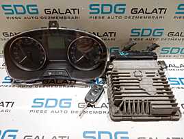 Kit Pornire ECU Calculator Motor Ceas Bord Imobilizator Cip Cheie Skoda Fabia 2 2007 - 2014 Cod 03L906023LN 5J0920911LK [M6357]