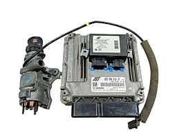 Kit Pornire ECU Calculator Motor Cip Cheie Cu Contact si Imobilizator Seat Alhambra 2.0 TDI BRT 2006 - 2010 Cod 03G906016JP 0281012696 [LR0808] [LR0809]
