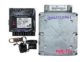 Kit Pornire ECU Calculator Motor Confort Chei Cheie CIP Imobilizator Ford Focus 1 1.6 Benzina 1998 - 2004 Cod 98AB-12A650-CDG 98AG-15K600-DA 98VP-15607-AB [LR0020] [LR0021]