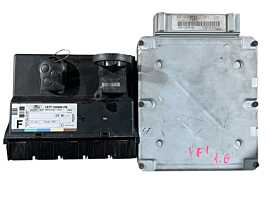 Kit Pornire ECU Calculator Motor Calculator Confort Inel Cititor Chei Cheie CIP Imobilizator Ford Focus 1 1.6 Benzina 1998 - 2004 Cod 2S4A-12A650-UB 1S7T-15K600-FB 98VP-15607-AB [LR0211] [LR0212]
