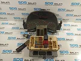 Kit Pornire Complet ECU Calculator Motor Ceas Bord Calculator Tablou Sigurante Confort Comfort Cheie Cip Imobilizator Fiat Punto 1999 - 2003 Cod 0261207406 56812235 [L2024]