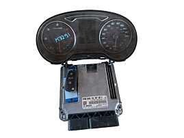 Kit Pornire ECU Calculator Motor Cip Cheie Ceasuri Bord Imobilizator Audi A3 8V 2.0 TDI CRBC 2013 - 2017 Cod 04L907309D 0281018498 [V0383] [K3291]