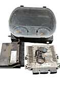 Kit Pornire ECU Calculator Motor Calculator Confort Ceasuri Bord Cheie Cheie CIP Imobilizator Ford Fiesta 5 1.4 TDCI 2002 - 2008 Cod 2S6A-12A650-BL 2S6T-15K600-CF [M8487]