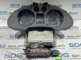 Kit Pornire ECU Calculator Motor Ceasuri Bord Cheie CIP Imobilizator Seat Cordoba 1.9 TDI 2002 - 2008 Cod 038906019DQ 0281010891 6L0920920K [L4604] [L4605] [L4606]