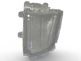 Scut Plastic Protectie Podea Lateral Caroserie Spate Skoda Superb 3 2015 - 2023 Cod 3V0825205A [LN0295]