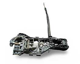 Suport Maner Interior Usa Portiera Stanga Fata Spate Volkswagen Passat B7 2010 - 2015 Cod 3C0837885G [LR5033]
