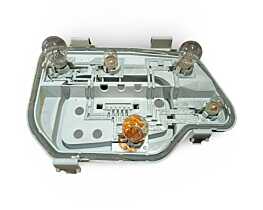 Soclu Suport Bec Becuri Lampa Stop Tripla Dreapta de pe Aripa Caroserie Radiatoare Volkswagen Polo 9N 2002 - 2009 Cod 6Q6945258A [LR6159]