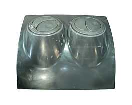 Grila Grile Gura Guri Aer Aerisire Ventilatie Bord Chevrolet Aveo 2003 - 2011 Cod 96655217 [LR6167]