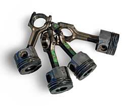Set 4 Pistoane Complete cu Biela Opel Vectra C 2.2 Diesel 2002 - 2008 Cod 0107200, R90400 [LR6218]
