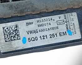 Radiator Apa Antigel Racire Motor Skoda Superb 3 1.4 TSI 2015 - 2024 Cod 5Q0121251EM [LR6548]