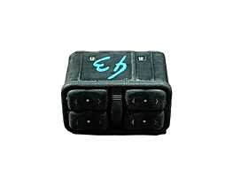 Panou Buton Butoane Comutator Geamuri Electrice Stanga Fata Sofer Opel Zafira A 1999 - 2005 Cod 13363401 [LR7133]