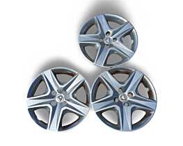 Set 3 Capace Jante Roti Tabla R16 Dacia Sandero 2 2012 - 2020 Cod 542960010 [LR7262]