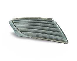 Grila Ornament Bara Fata Dreapta Opel Corsa C FL Facelift 2003 - 2006 Cod 13120836 [LR7774]