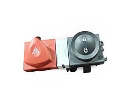 Buton Avarii si Blocare Usi Renault Megane 2 2002 - 2008 Cod 8200095493 [LR8819]
