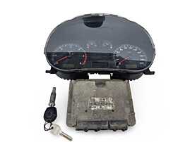 Kit Pornire ECU Calculator Motor Ceas Ceasuri Bord Contact cu Chei Cheie CIP Imobilizator Seat Ibiza 1.9 TDI 2002 - 2008 Cod 038906018EC [LS1226]