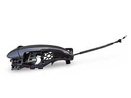Suport Maner Exterior Interior cu Sufa Cablu Deschidere Usa Portiera Stanga Spate Volkswagen Passat B7 2010 - 2015 Cod 3C8839885 912709-100 3C0837885 [LS1416]