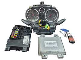 Kit Pornire Calculator Motor ECU cu Ceas Bord Cluster Instrumente Modul Confort BCM si Chei Cheie CIP Imobilizator. Opel Corsa D 1.2 Benzina 2006 - 2014 Cod 55590556, 13324260, 12274700, 1304291682, P0013373017 [LS1484]