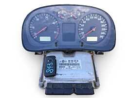 Kit Pornire ECU Calculator Motor Ceasuri Bord Cip Cheie Volkswagen Golf 4 1.9 TDI ATD 101CP 1998 - 2005 Cod 038906019DD 1J0920826C [LS1518]