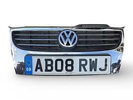 Grila Centrala cu Emblema Sigla de pe Bara Spoiler Fata Volkswagen EOS Non Facelift NFL 2006 - 2010 Cod 1Q0853761A 1Q0853761D [LS1540]