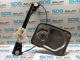 Macara Manuala pentru Geam Sticla de la Usa Portiera Stanga Spate Skoda Roomster 2006 - 2015 Cod 119187 [M7096]