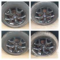 Set 4 Jante Aliaj 235 55 17 R17 cu Anvelope Vara Dot 2023 Ford Kuga 1 2008 - 2013 [Q1283]