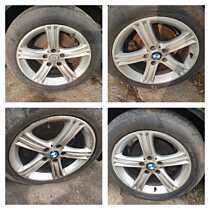 Set 4 Jante Aliaj 225 50 17 R17 Style 416 ET34 BMW Seria 3 F30 F31 F34 F36 2011 - 2019 [K0357]