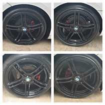 Set 4 Jante Roti Aliaj 225 35 19 cu 255 35 19 R19 ZR19 Style 313 BMW Seria 3 E90 E91 E92 E93 2004 - 2013 [K9391]