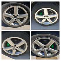 Set 4 Jante Janta Roata Roti Aliaj 235 45 17 R17 5x112 CB 57.1 Volkswagen Golf 7 2013 - 2020 (anvelope vara bune dot 2021-2024) [Q2656]