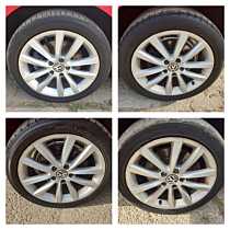 Set 4 Jante Janta Roata Roti Aliaj 225 45 17 R17 Volkswagen Golf 5 2004 - 2008 [K9663]