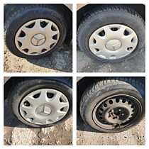 Set 4 Jante Roti Tabla 185 65 15 R15 DOT 2022 Mercedes Clasa A Class W169 2004 - 2012 [K1984]