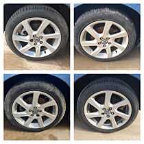 Set 4 Jante Roti Aliaj Aluminiu 215 50 17 R17 cu Anvelope Vara Dot 2025 Volvo V60 2010 - 2018 [Q2364]