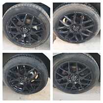 Set 4 Jante Janta Roata Roti Aliaj 205 50 17 R17 ROMAC 5x114.3 CB 66.1 Renault Megane 3 2008 - 2016 [Q1684]