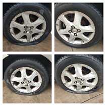 Set 4 Jante Roti Aliaj 195 60 15 R15 Toyota Corolla Verso E120 2001 - 2003 [K8339]